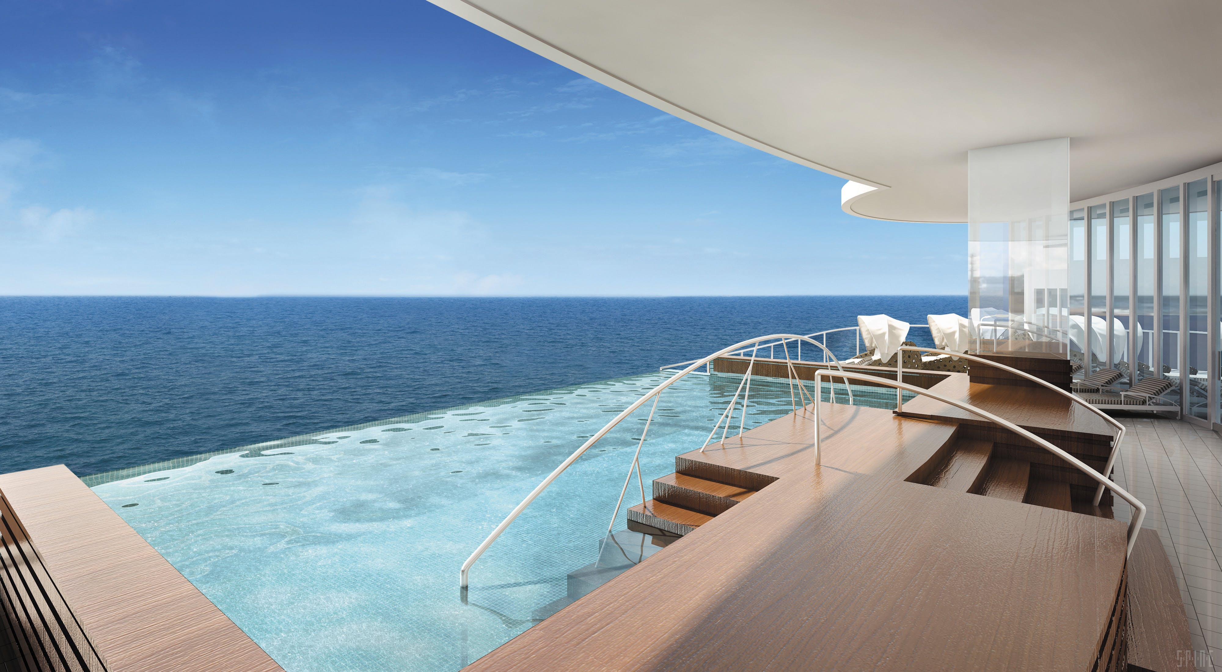 The spas aboard Regent Seven Seas are stunning and serene.