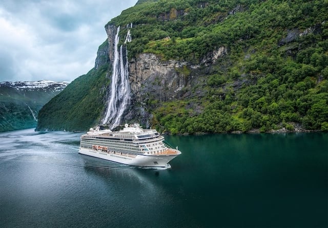 Geiranger Fjord Seven Sisters