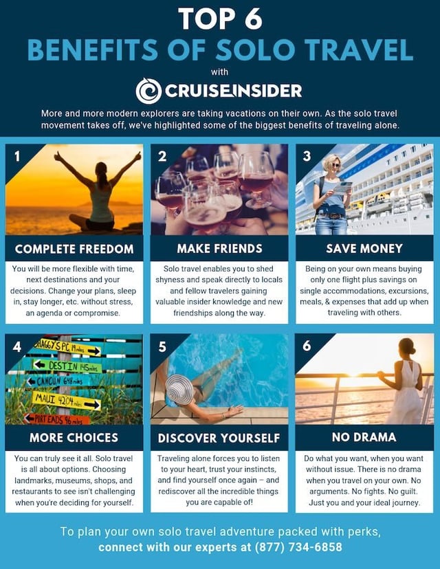 BENEFITS OF SOLO TRAVEL