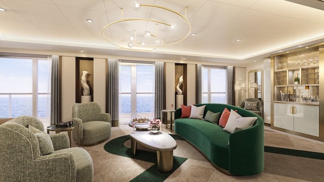 CUNARD  Grand Suite Great Room
