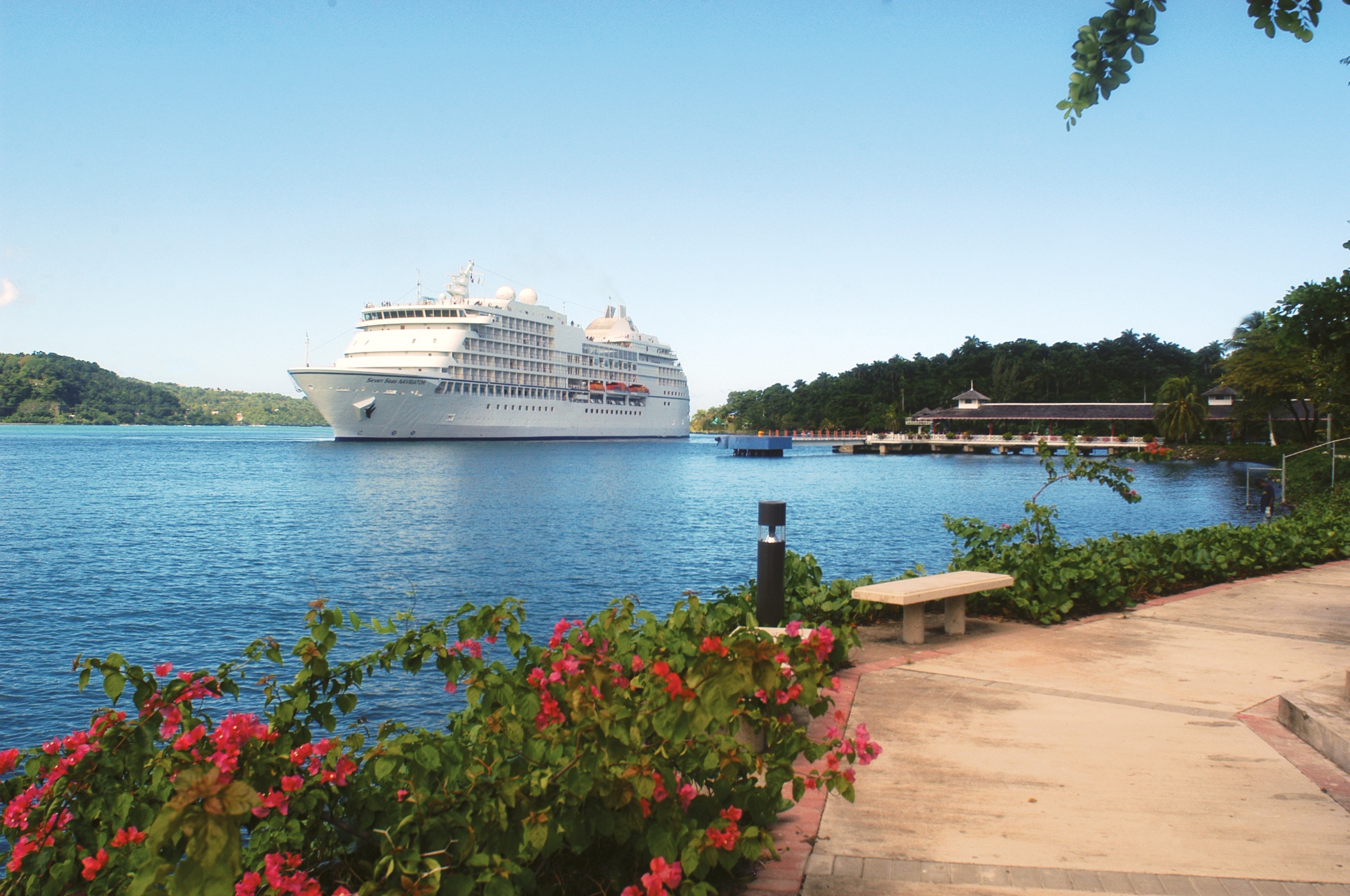 Regent Seven Seas Navigator in the Caribbean