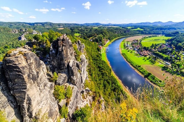 Elbe River Germany