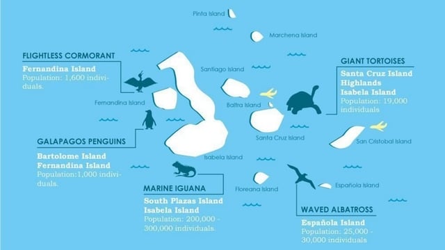Galapagos Islands Map
