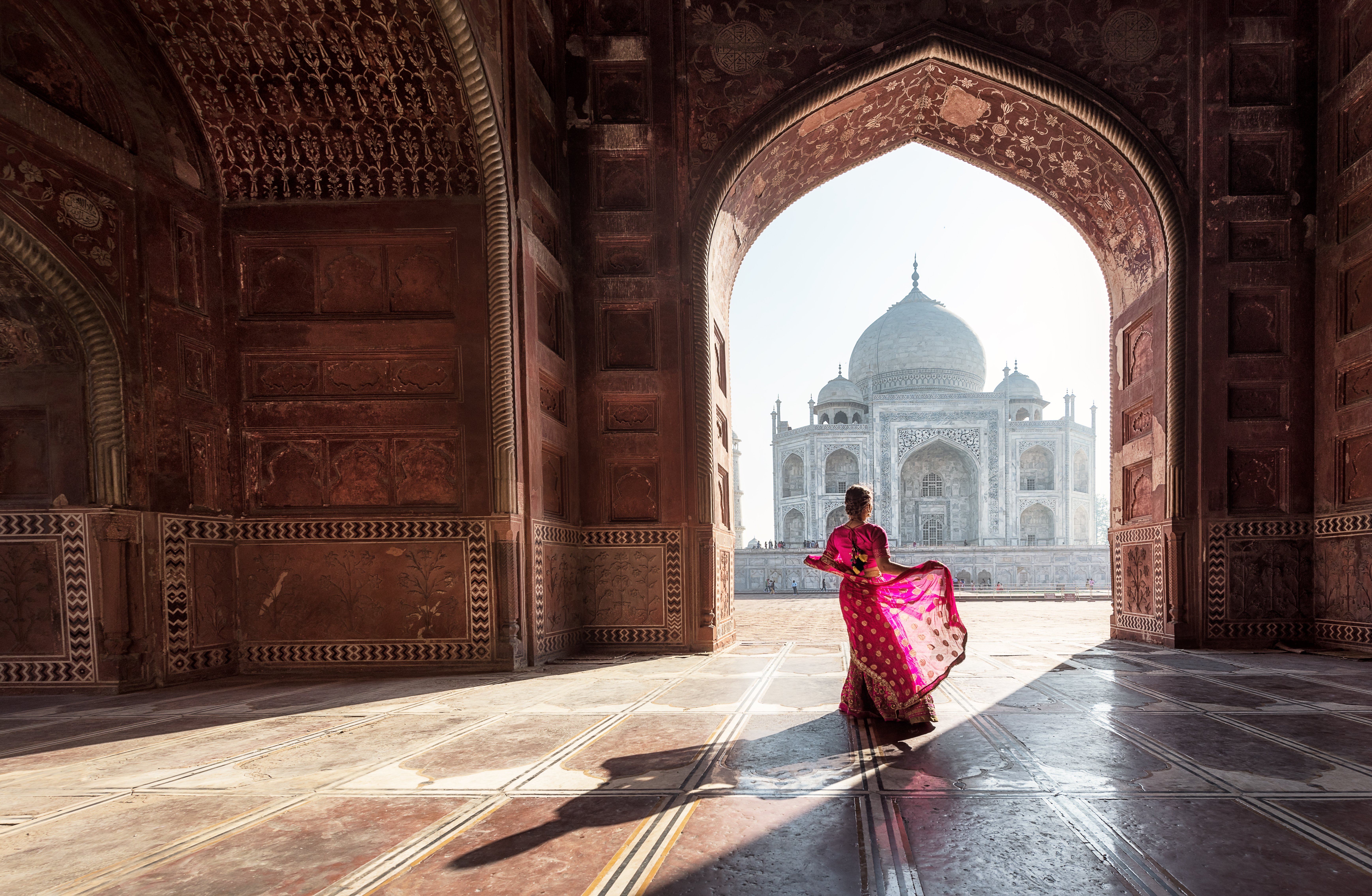 India's Taj Mahal in Agra