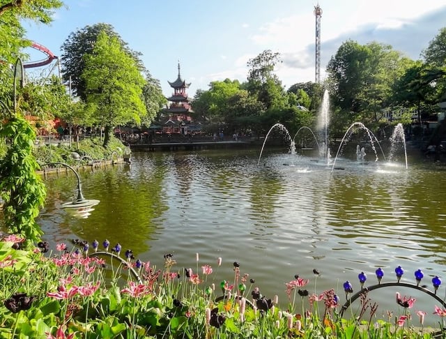 Tivoli Gardens Copenhagen Denmark