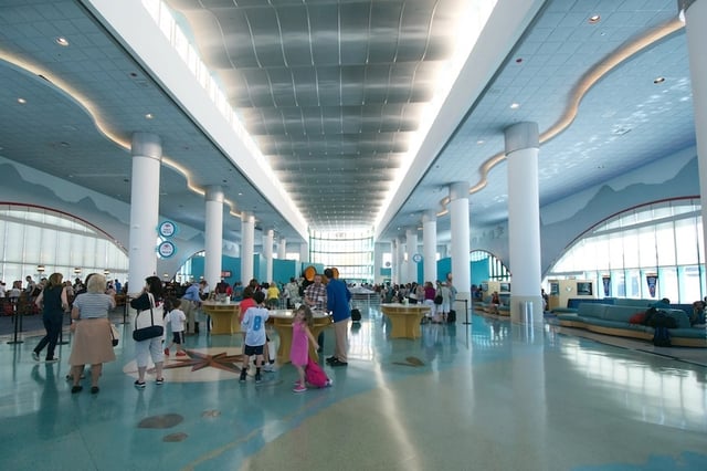cruise Port Terminal Boarding