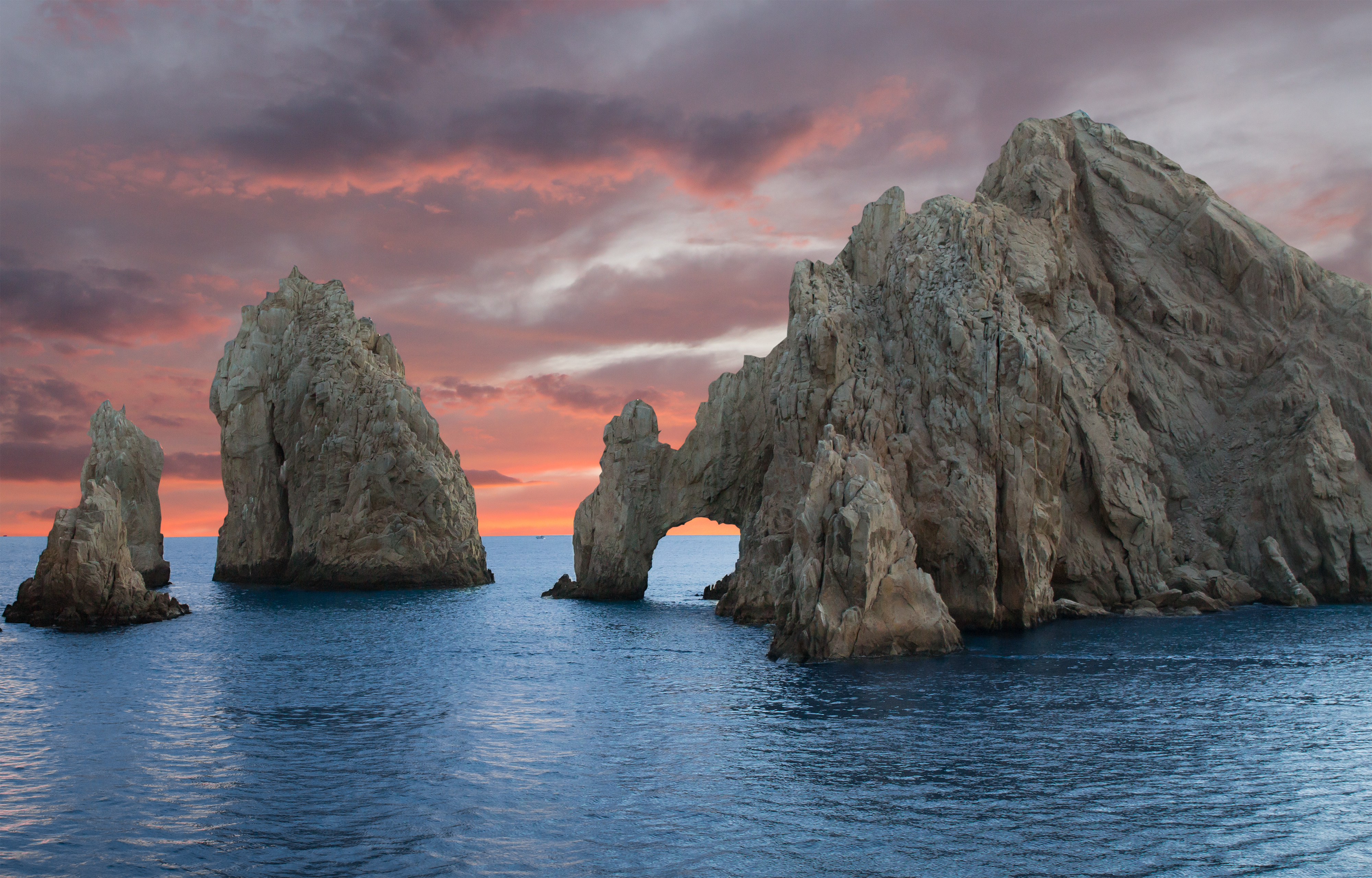 The Rock Formation of Land's End, Baja California Sur, Mexico, near Cabo San Lucas