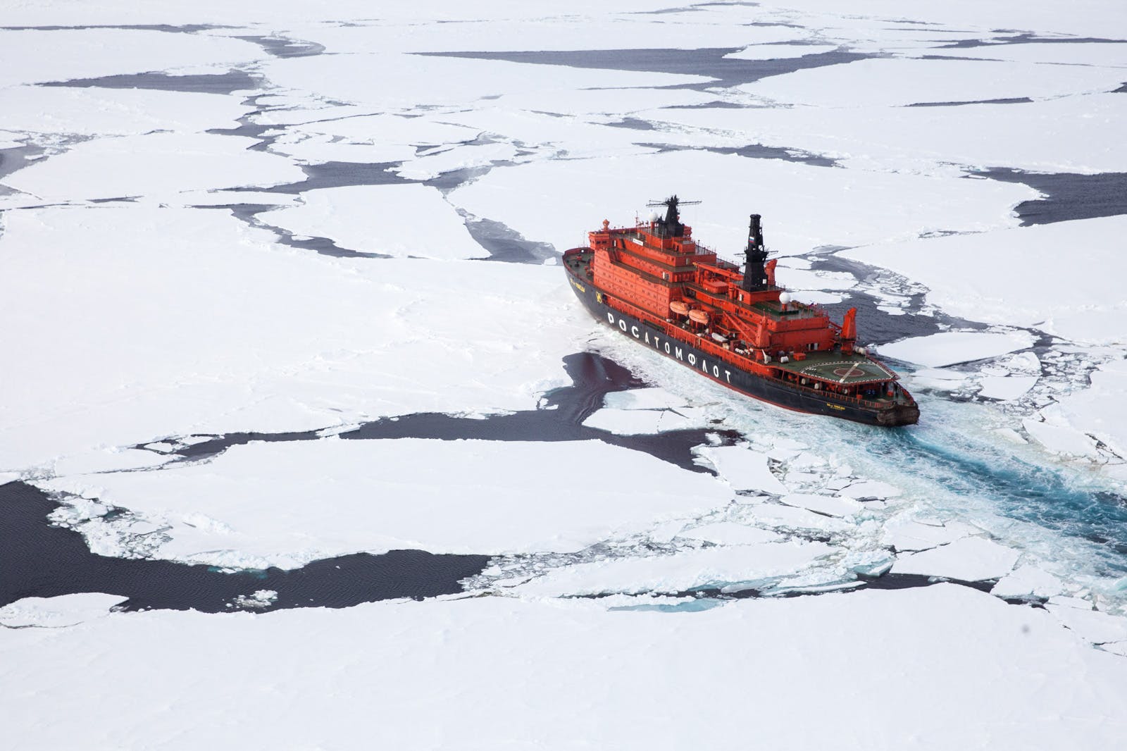 50 Years of Victory is a ship unlike any other, with the ability to go where other ships cannot.