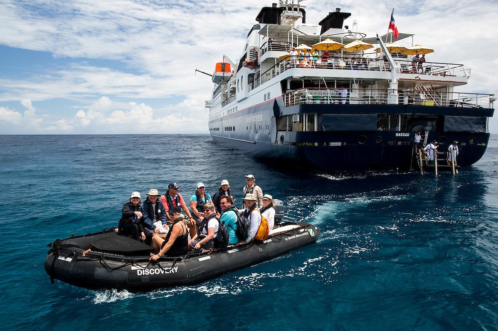 Silversea Silver Discoverer Zodiac boat