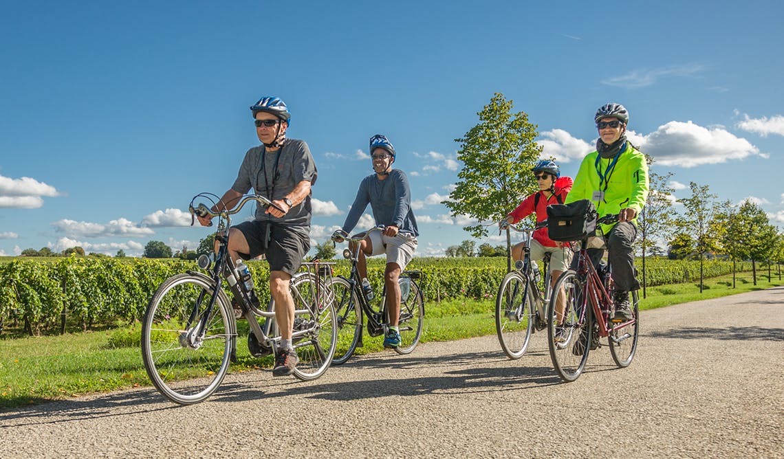 AmaMagna includes free bike excursions