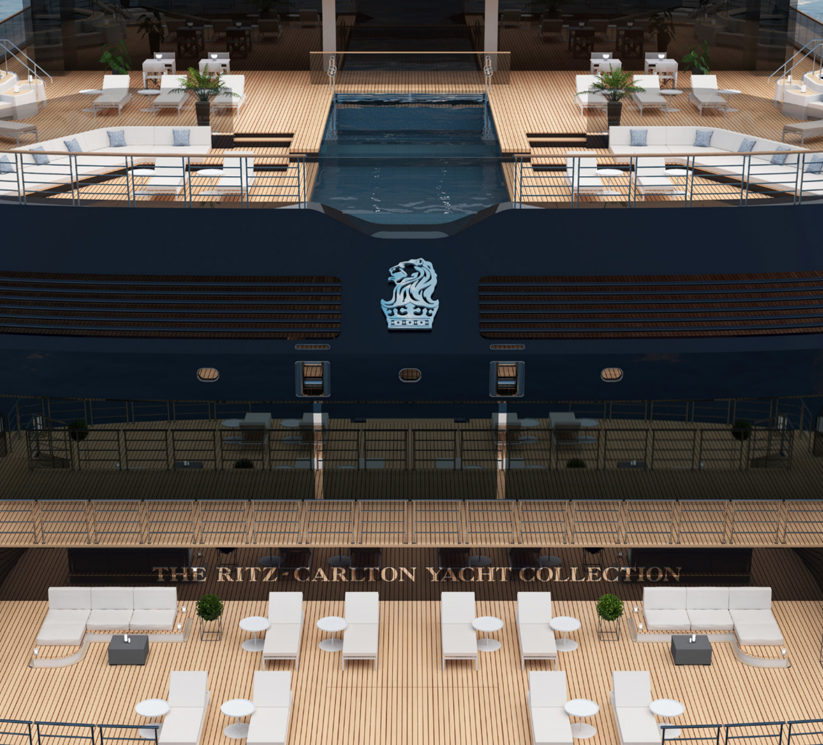 Ritz Carlton Yacht watersports platform