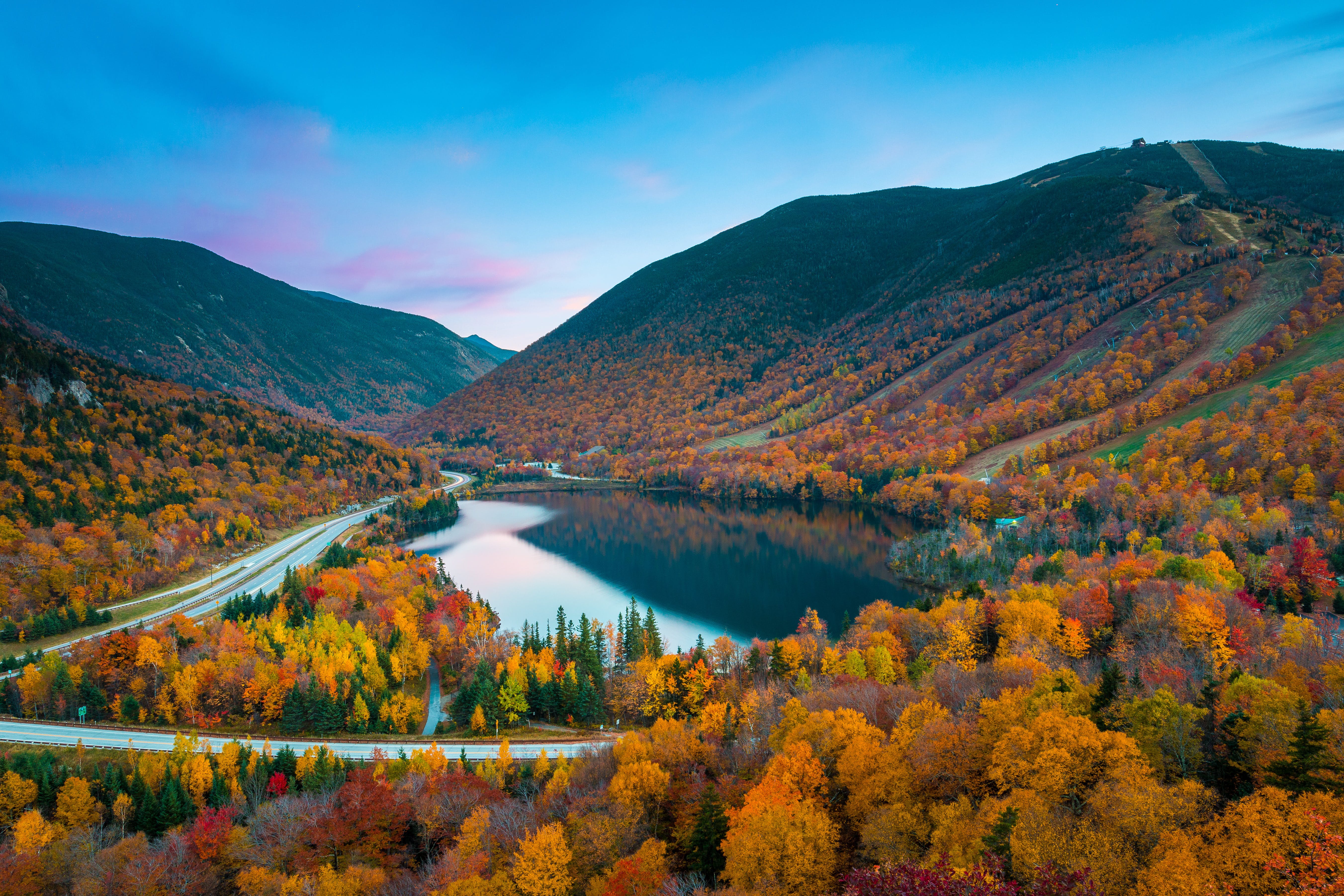 Fall in the Northeast is a colorful site to behold. 