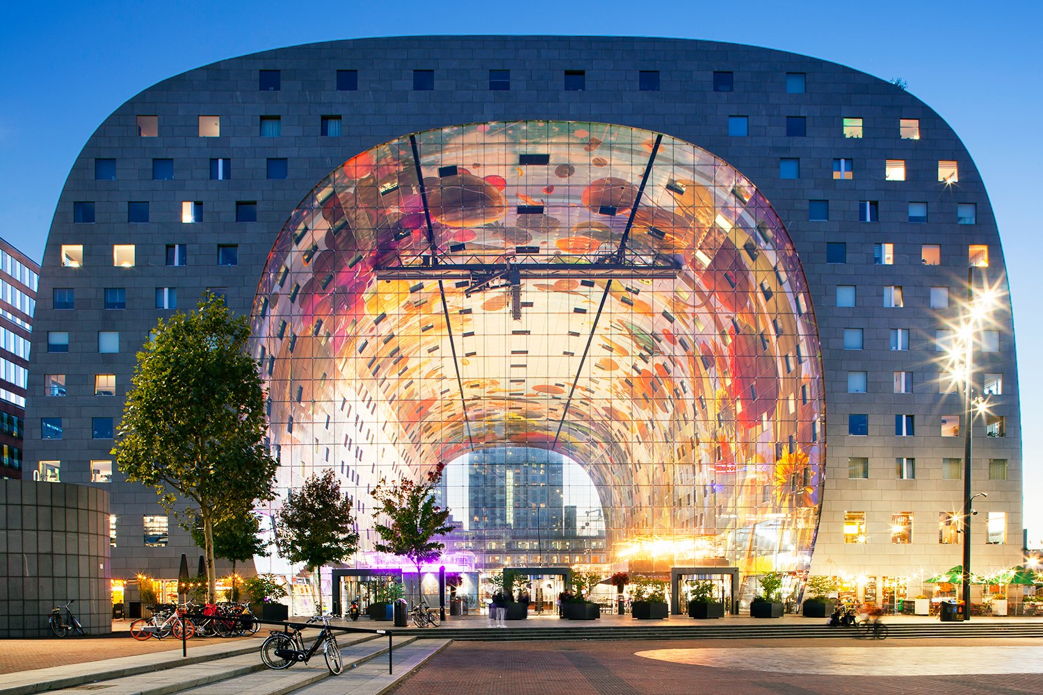 Rotterdams Markthal market