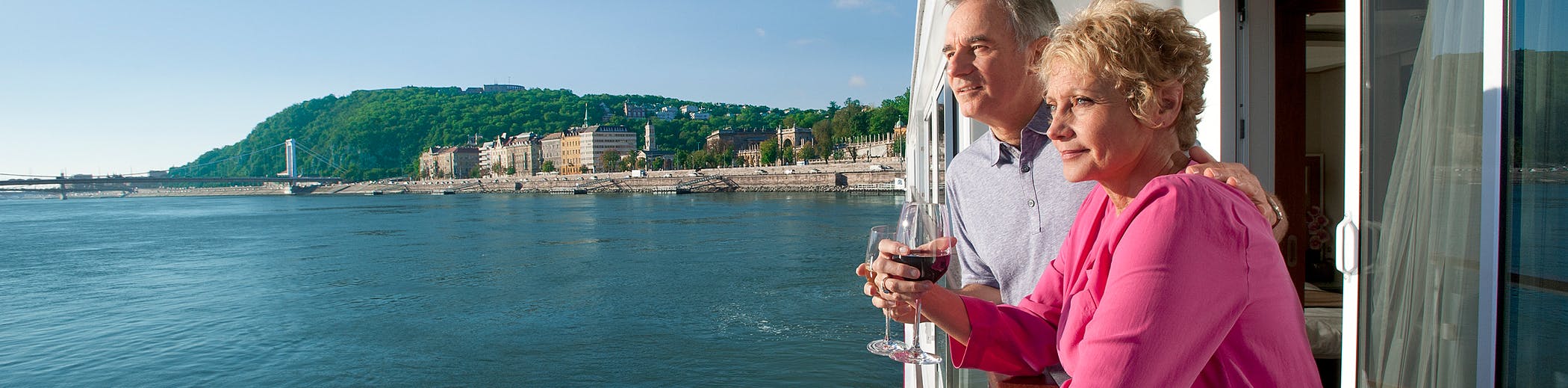 Seniors enjoying a Viking Cruise