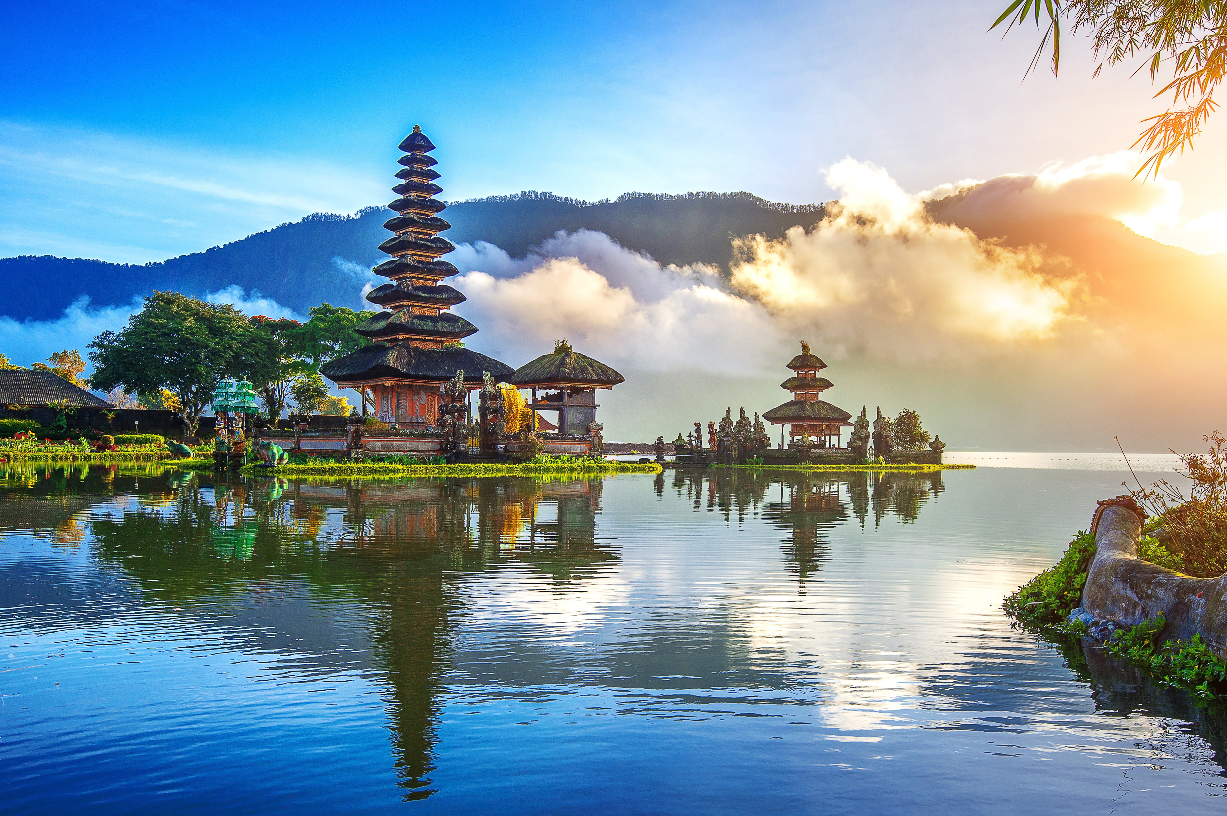 Temples in Bali, Indonesia