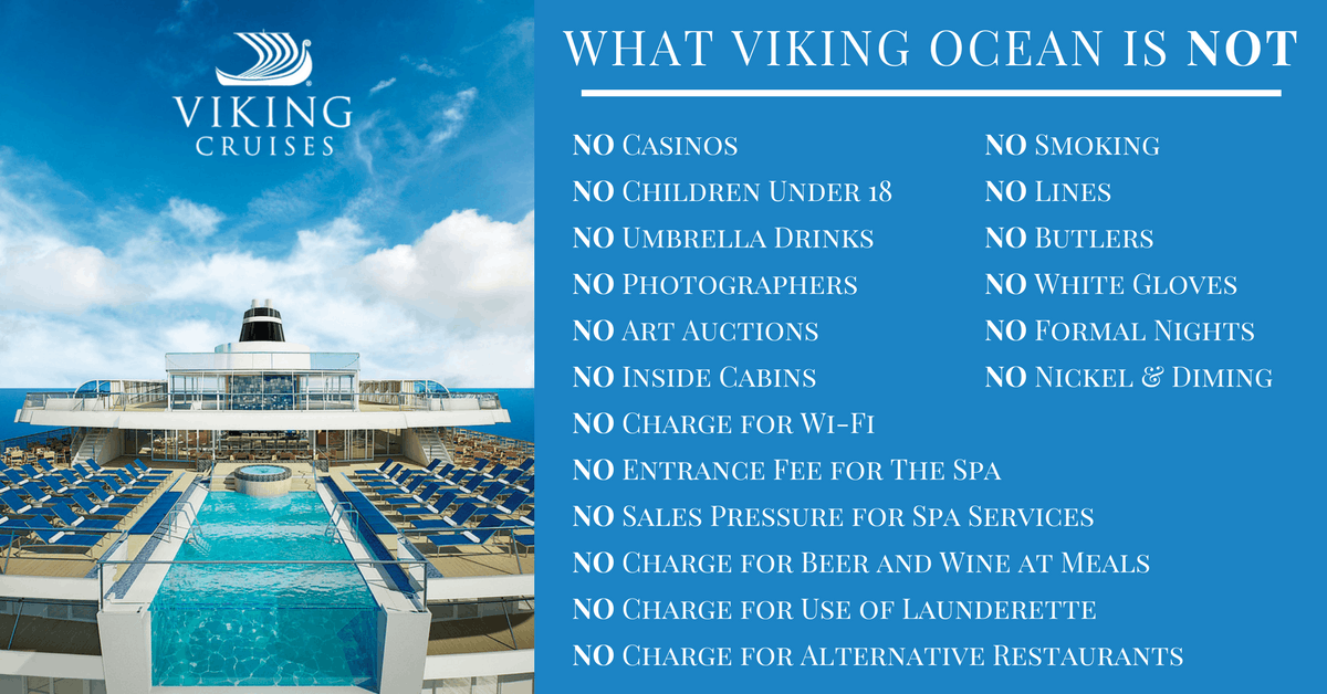 A list of all the things that Viking is not.